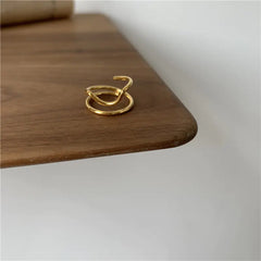 Trendy Cold Nail Ring