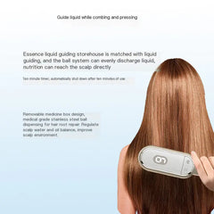 Hair Growth Spray & Massage Comb w Red Light Therapy