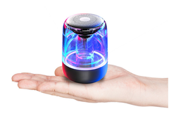 Portable Bluetooth Speaker w Variable Color LED Light
