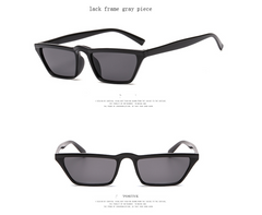 Retro Eyebrow-Framing Sunglasses