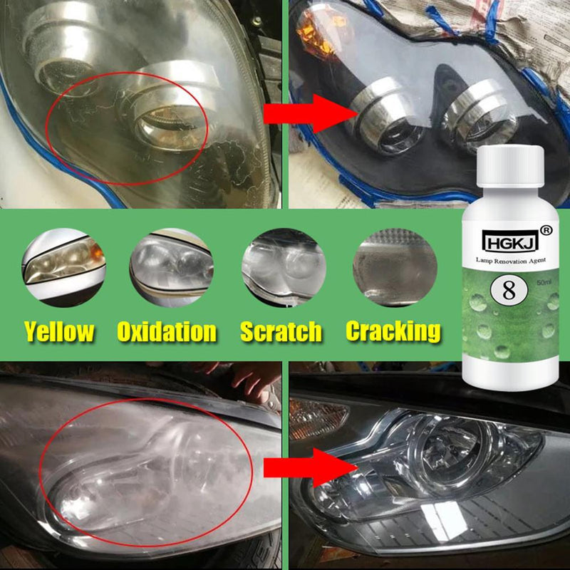 Car Headlight Restoration & Maintenance Cleaner