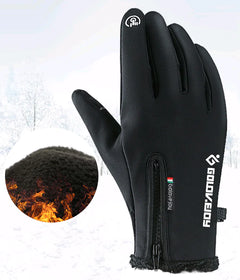 Waterproof Zippered Touchscreen Gloves