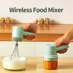 Wireless Electric Food Mixer & Blender