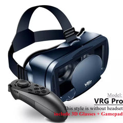 3D VR Smartphone Headset w 120° Vision Field