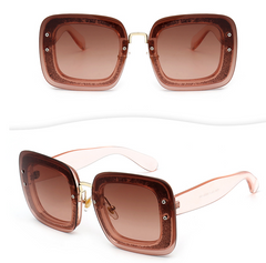 Kids' Fashion Big Box Sunglasses