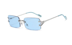 Retro Frameless Sunglasses
