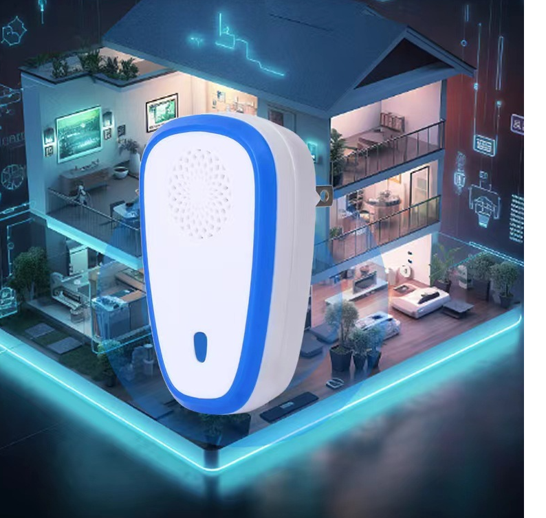Ultrasonic Pest Repeller w Dual Speakers