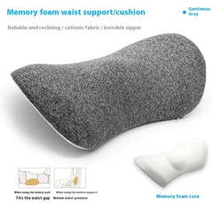 Ergonomic Memory-Foam Back Support Pillow