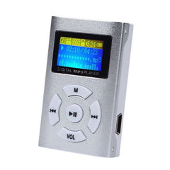 Metal Clip MP3 Player w LCD Screen