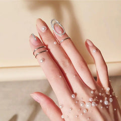 Trendy Cold Nail Ring