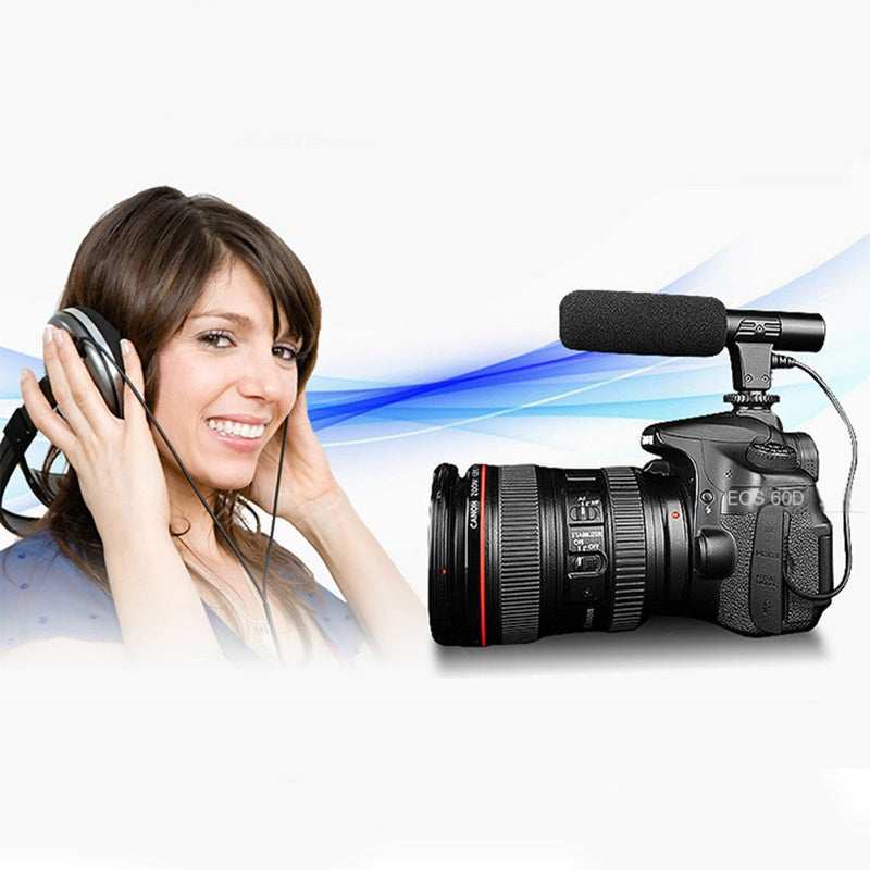 Stereo Microphone for DSLR & Camera Recording