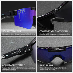 TR90 Unbreakable Polarized Sunglasses by Pit Viper