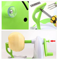 Hand-Crank Apple Peeler