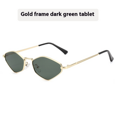Cat's Eye Metal Sunglasses