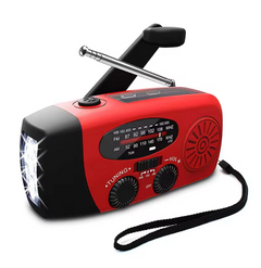 Portable Multi-Powered Emergency Weather Radio