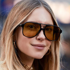 Punk Attitude Square Sunglasses