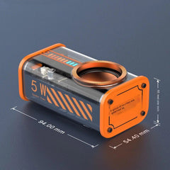Transparent Bluetooth Speakers w LED Modes