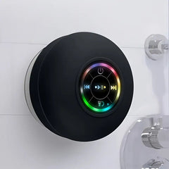 Waterproof Portable Wireless Speaker w Suction Cup