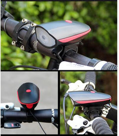 Rechargeable Bicycle Headlight & Horn