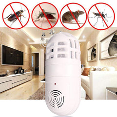 2-in-1 Ultrasonic Pest Repeller & Mosquito Zapper