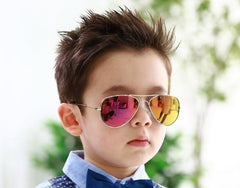 Children's UV Protection Aviator Sunglasses