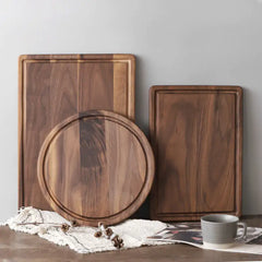 Black Walnut Wood Cutting Board & Serving Tray