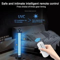 38W UV Sterilizing Lamp w Remote Control Timer