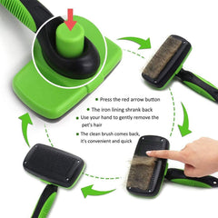 Self-Cleaning Dog Brush