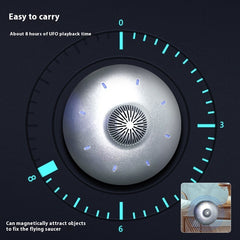 Automatic Magnetic Levitation Bluetooth Speaker