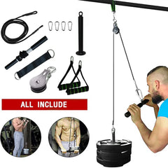 DIY Pulley & Cable Workout Set