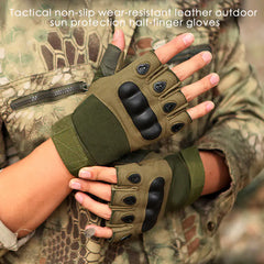 Tactical Half-Finger Gloves
