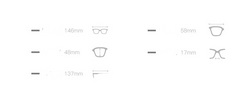 Polarized Cat's Eye Sunglasses w Metal Temples