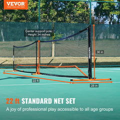 Portable Weatherproof Regulation Pickleball Net Set