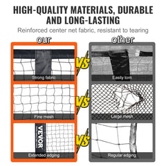 Portable Weatherproof Regulation Pickleball Net Set