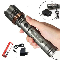 High-Intensity Rechargeable & Adjustable Flashlight