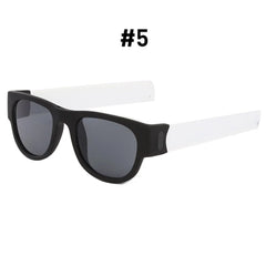 Fancy Slap Wristband Polarized Sunglasses