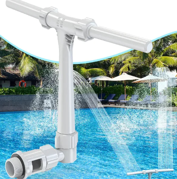Adjustable Double-Head Swimming Pool Fountain