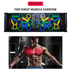 14-in-1 Push-Up Rack Board Training Equipment