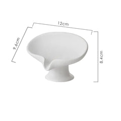 Ceramic Leaf-Shape Soap Dish