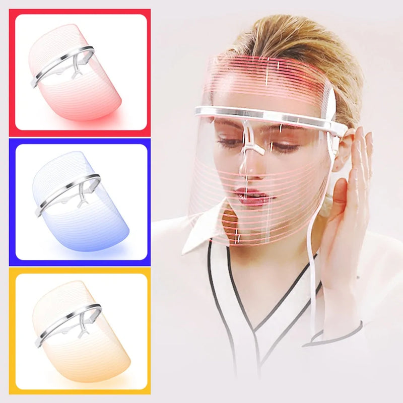 LED Photon Light Therapy Facial Mask