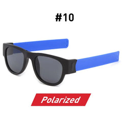 Fancy Slap Wristband Polarized Sunglasses