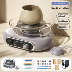 Electric Variable-Speed Pottery Wheel
