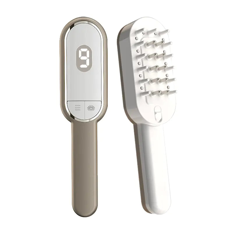 Hair Growth Spray & Massage Comb w Red Light Therapy