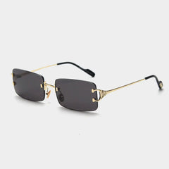 Retro Frameless Sunglasses