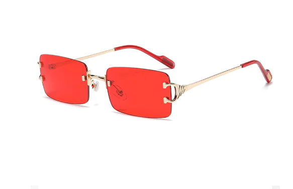 Retro Frameless Sunglasses