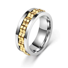 Titanium Fidget Spinner Ring