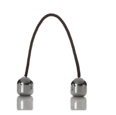 Titanium Fidget Spinner with Two Beads and Rope