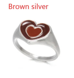 Artistic Love Heart Ring