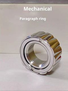 Unisex Rotating Mechanical Fidget Spinner Ring