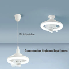 Ceiling Fan w LED Light & Remote Control